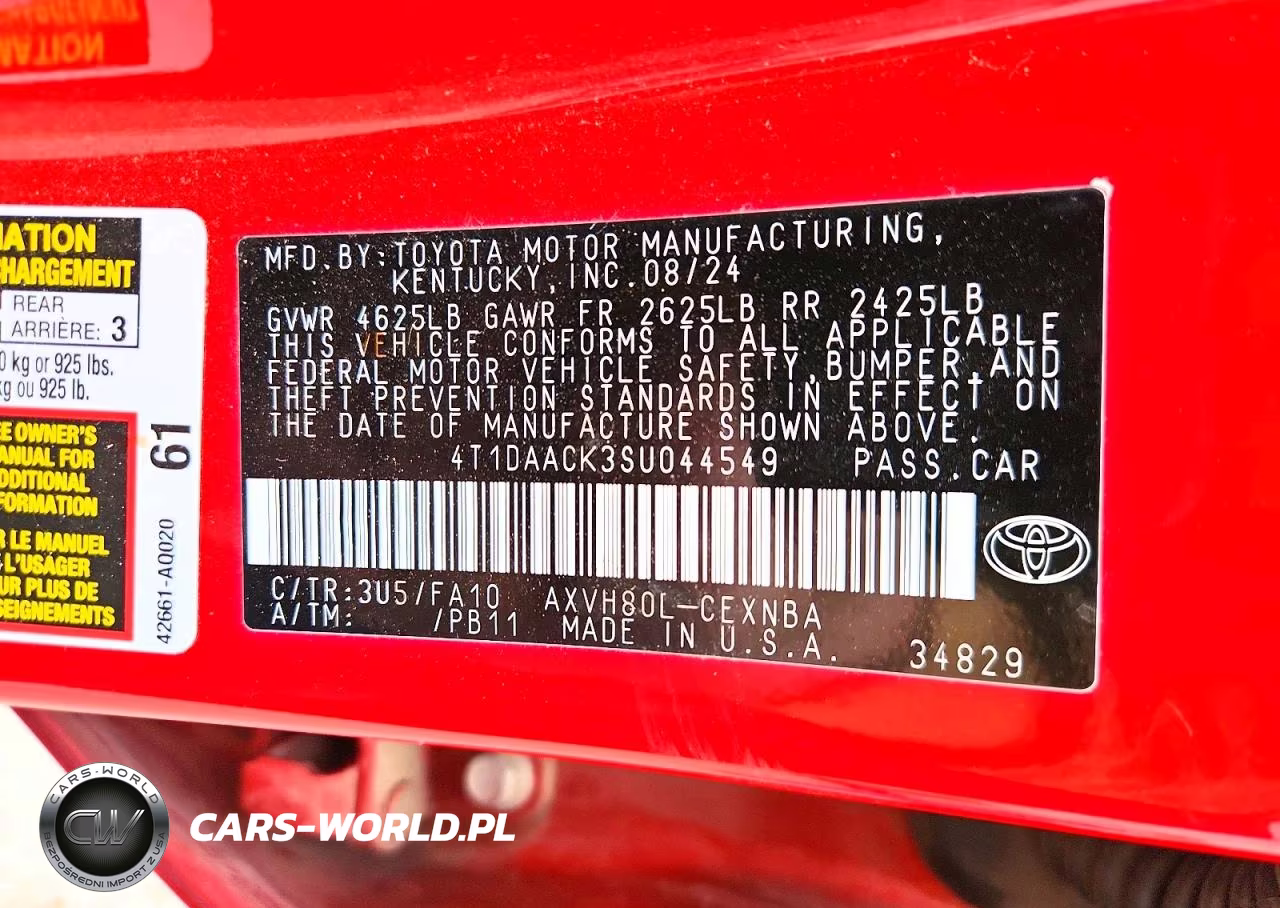 2025 Toyota Camry Le VIN:4T1DAACK3SU044549 - 12