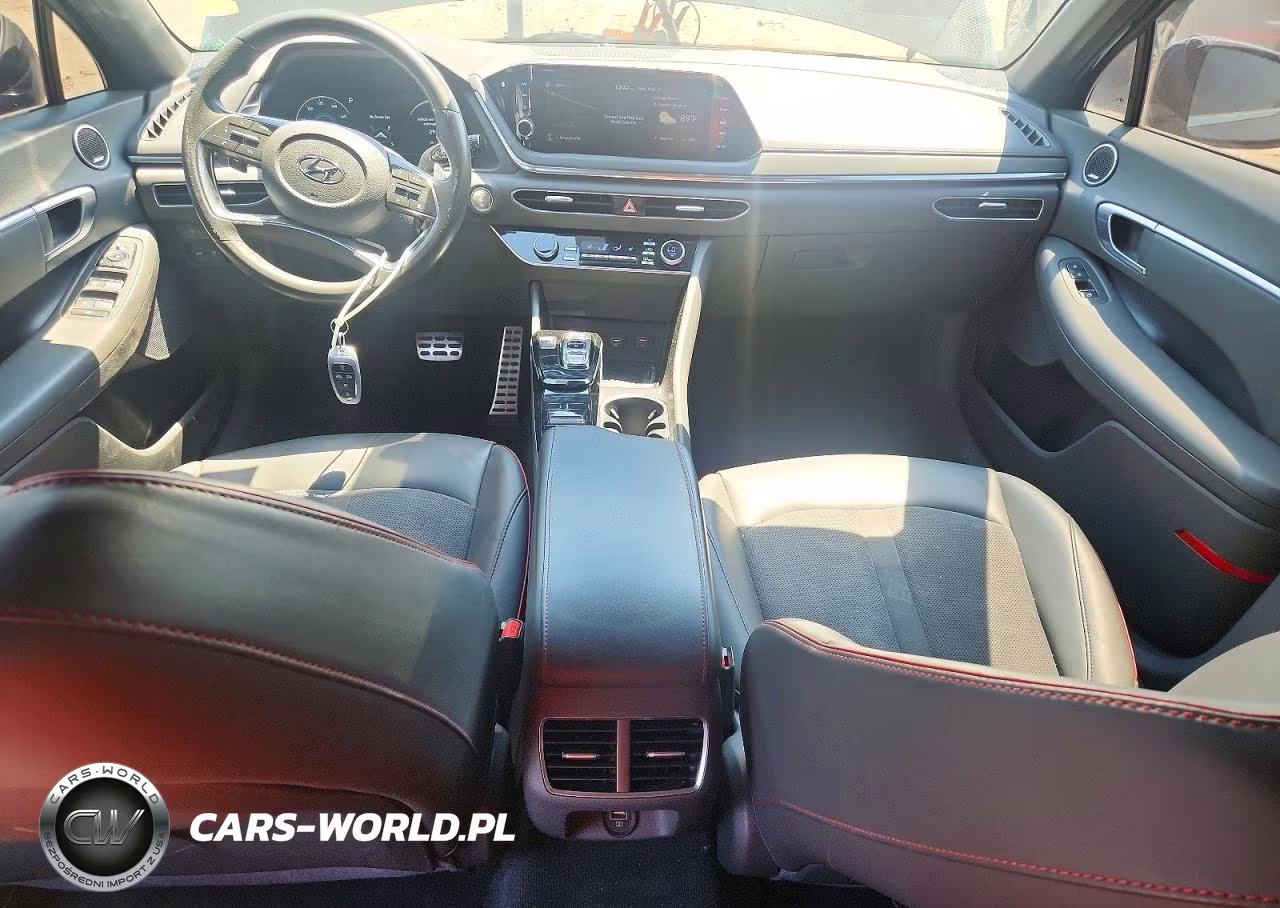 2020 Hyundai Sonata Sel Plus VIN:5NPEJ4J21LH042436 - 8