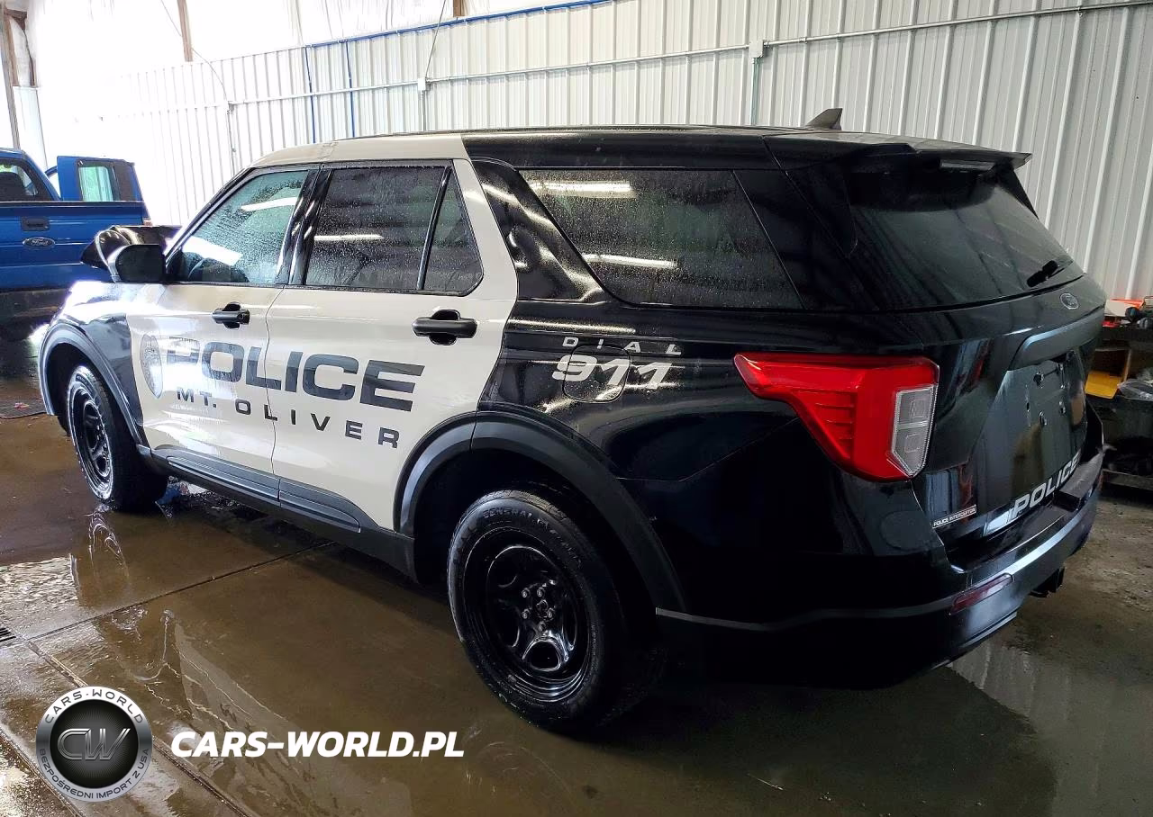 2021 Ford Explorer Police Interceptor VIN:1FM5K8AB3MGB61725 - 2