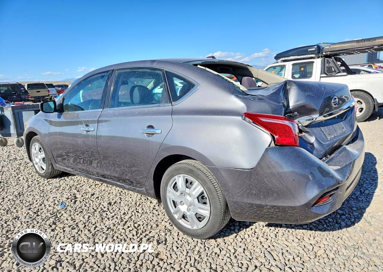 2017 Nissan Sentra Sv VIN:3N1AB7AP1HL702221 - 2