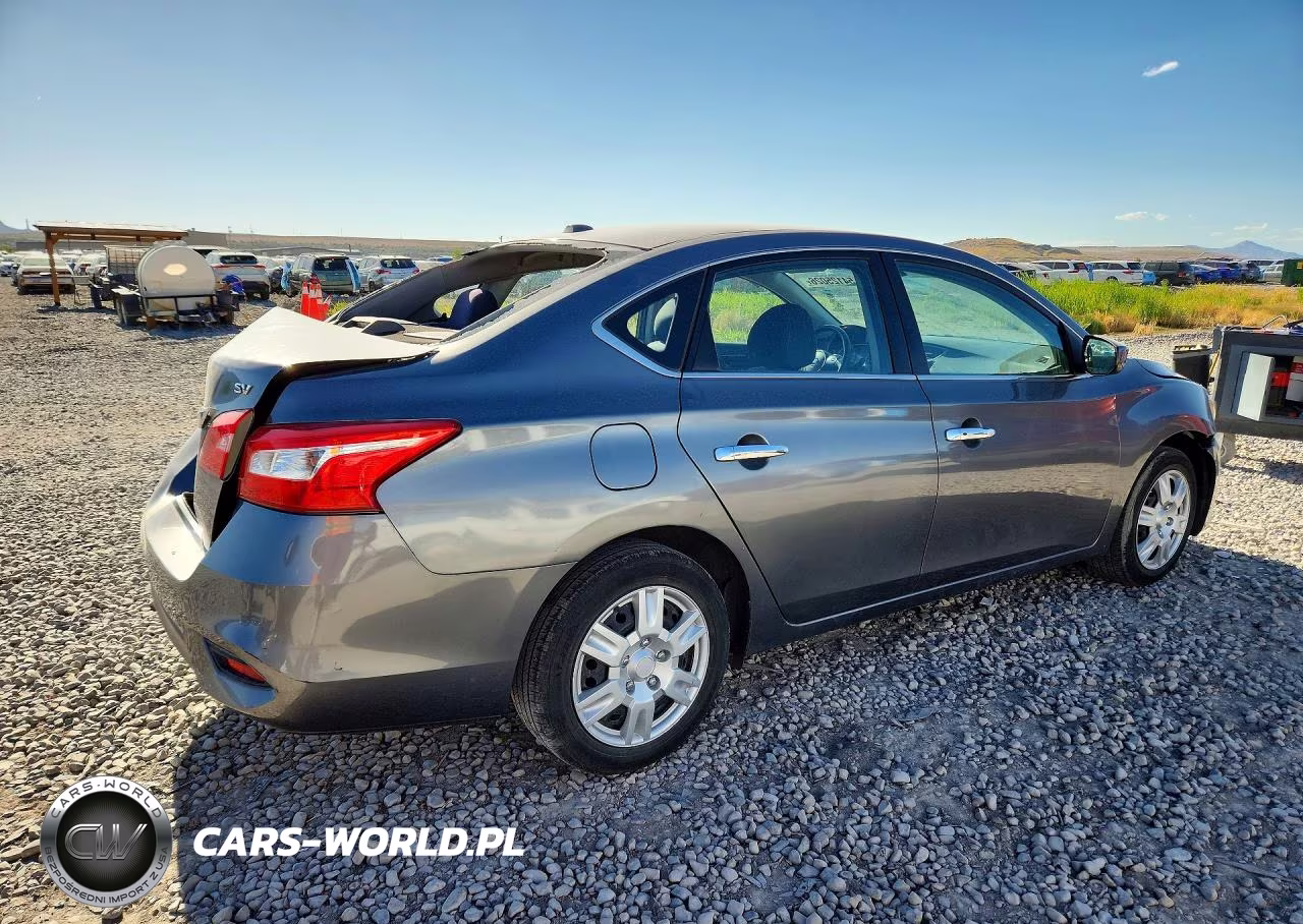 2017 Nissan Sentra Sv VIN:3N1AB7AP1HL702221 - 3