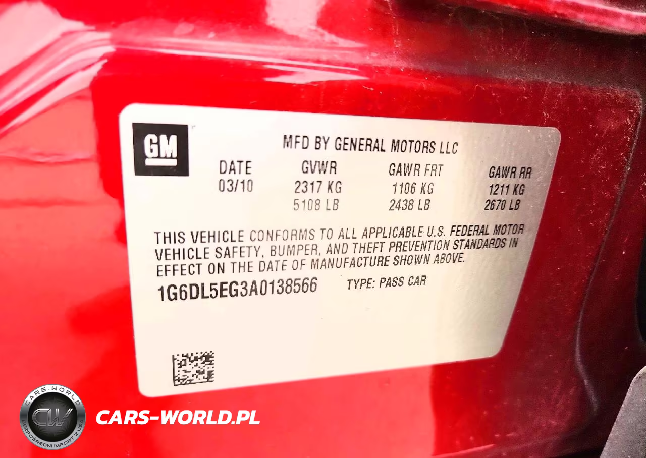 2010 Cadillac Cts Performance Collection VIN:1G6DL5EG3A0138566 - 12