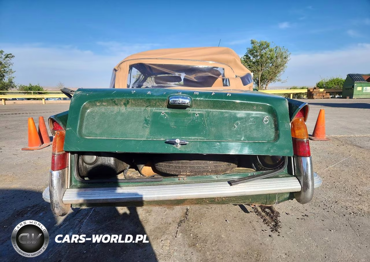 1963 Triumph Car Convertibl VIN:HB7851LCV - 6