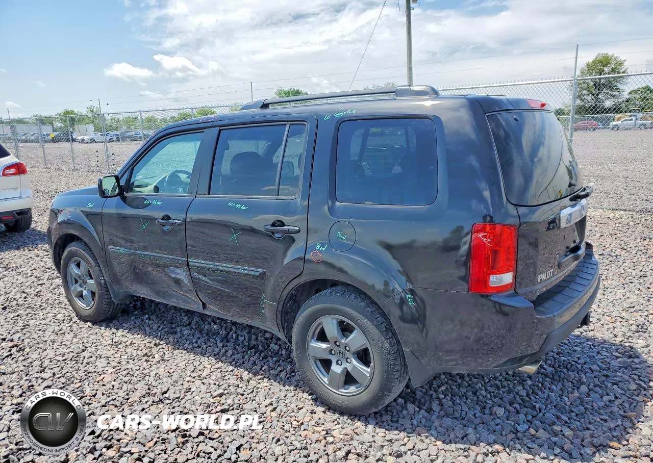 2011 Honda Pilot Exl VIN:5FNYF4H54BB074924 - 2
