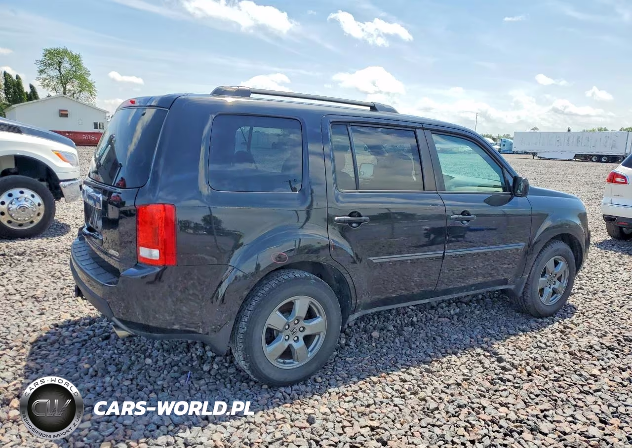 2011 Honda Pilot Exl VIN:5FNYF4H54BB074924 - 3
