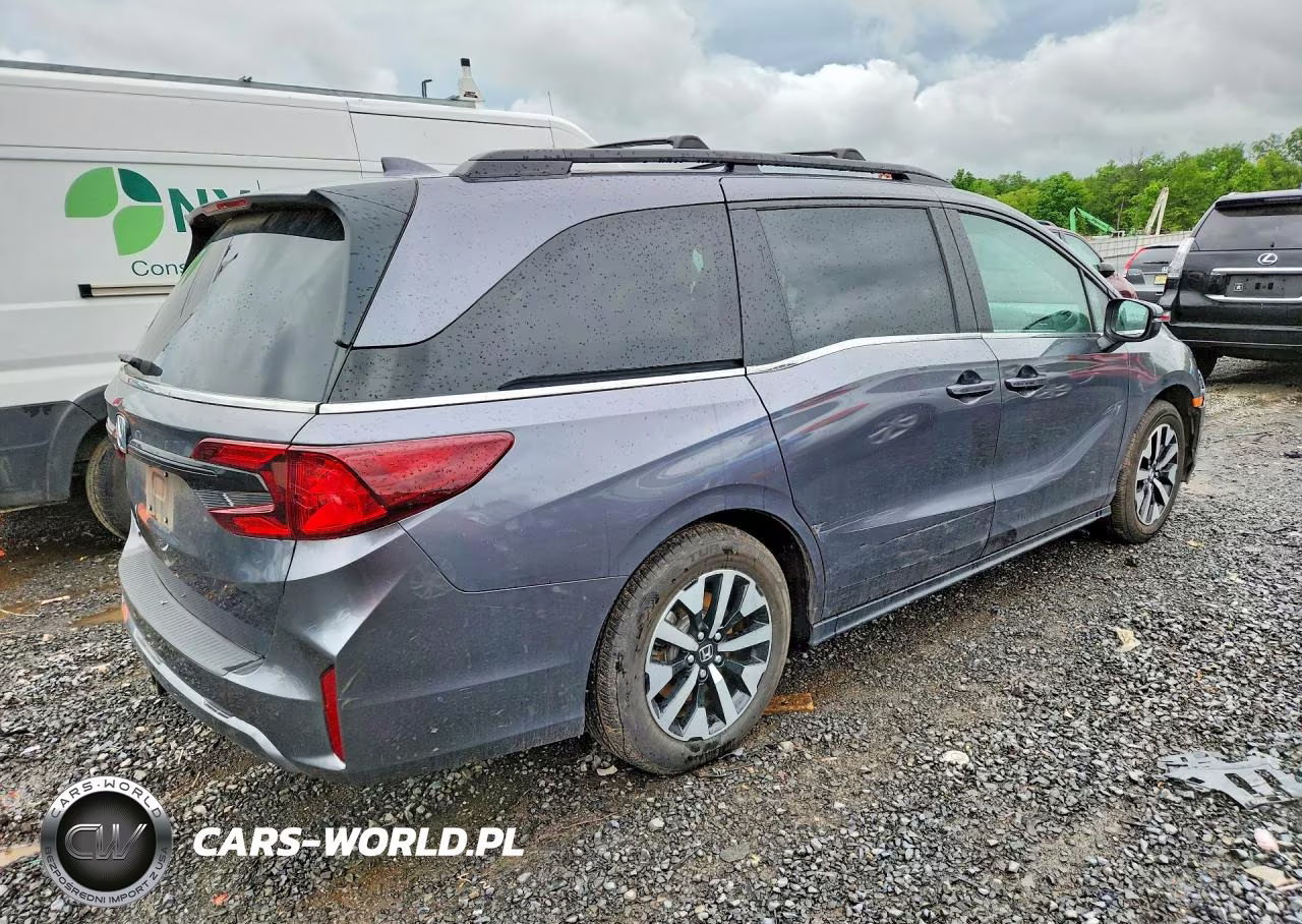 2025 Honda Odyssey Exl VIN:5FNRL6H64SB032707 - 3