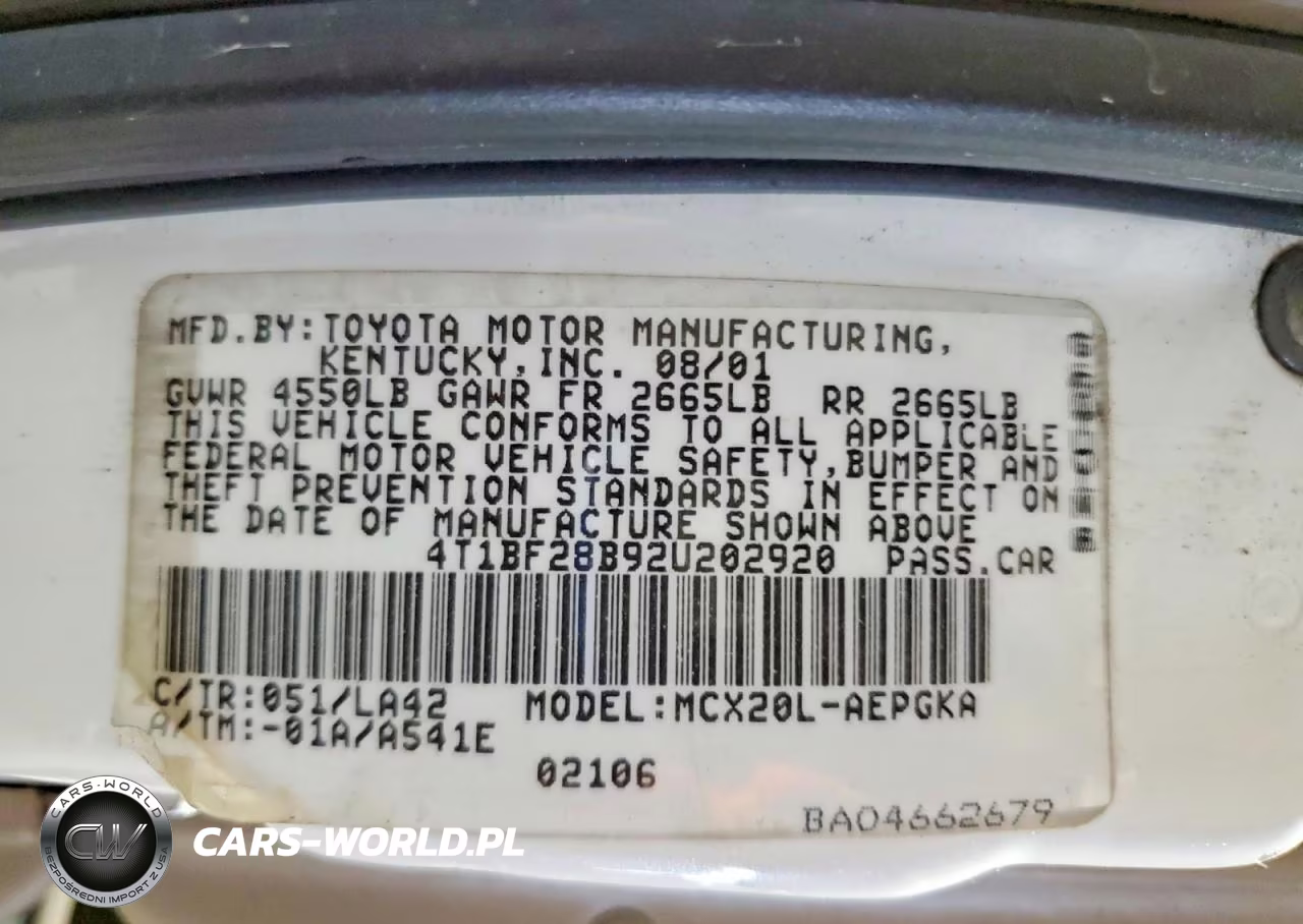 2002 Toyota Avalon Xls VIN:4T1BF28B92U202920 - 12