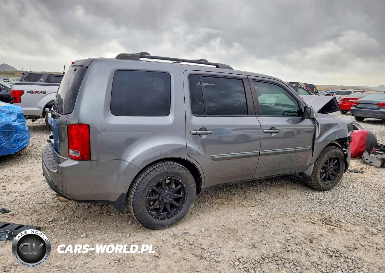 2009 Honda Pilot Exl VIN:5FNYF48669B044732 - 3