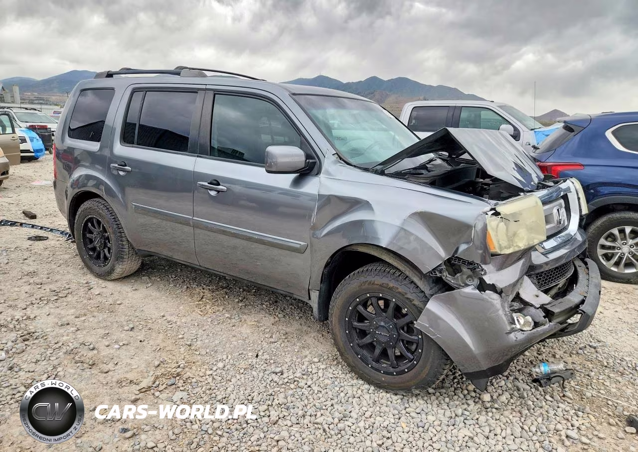 2009 Honda Pilot Exl VIN:5FNYF48669B044732 - 4