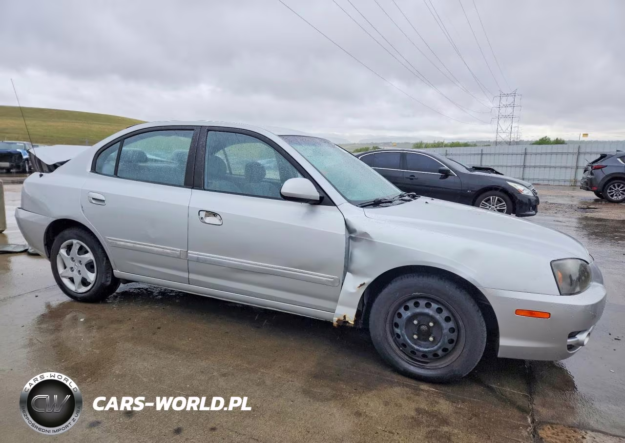 2004 Hyundai Elantra Gls VIN:KMHDN46D34U712470 - 4