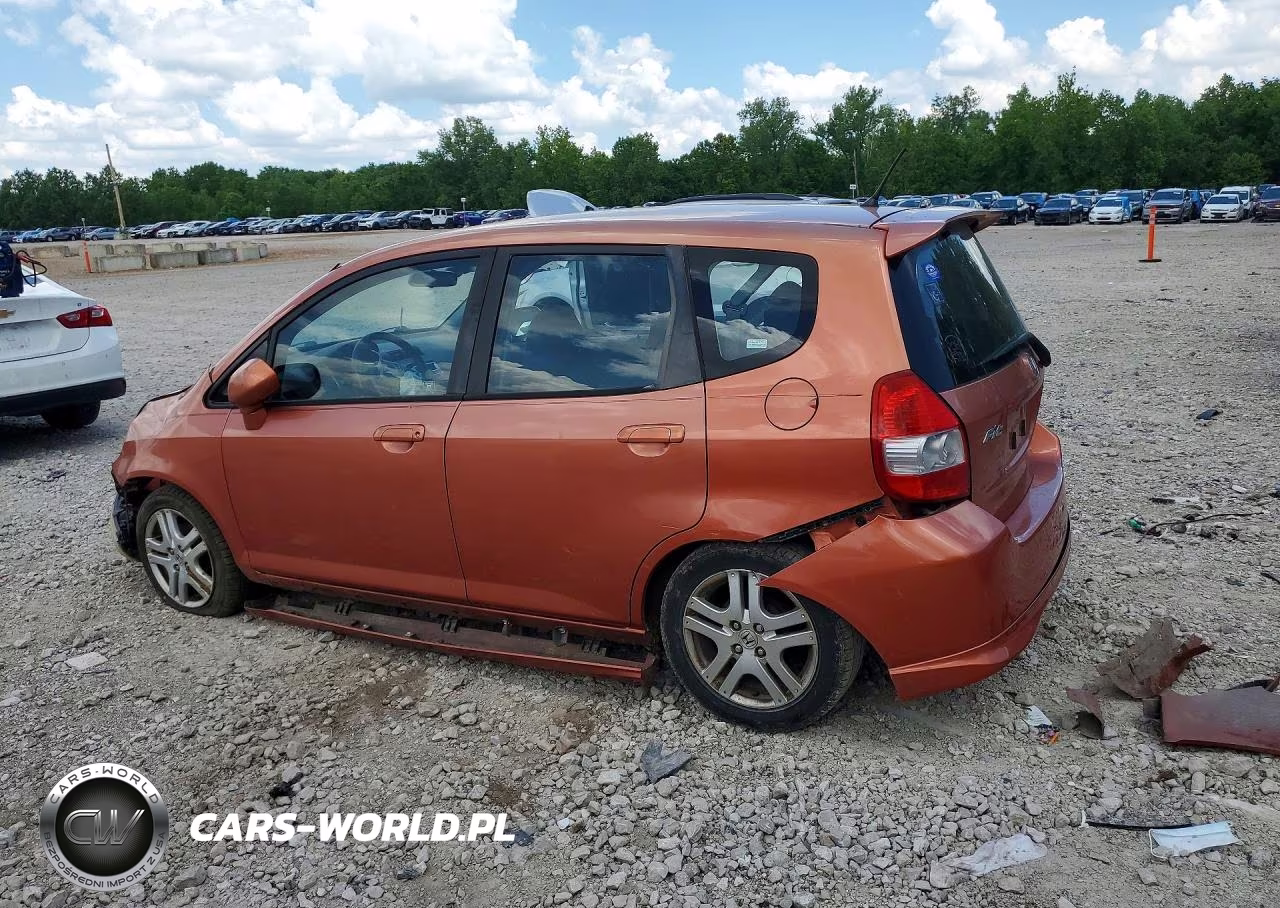 2008 Honda Fit Sport VIN:JHMGD37648S027540 - 2