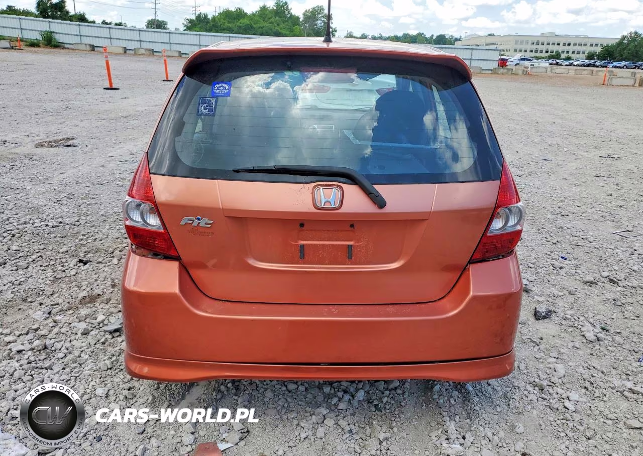 2008 Honda Fit Sport VIN:JHMGD37648S027540 - 6