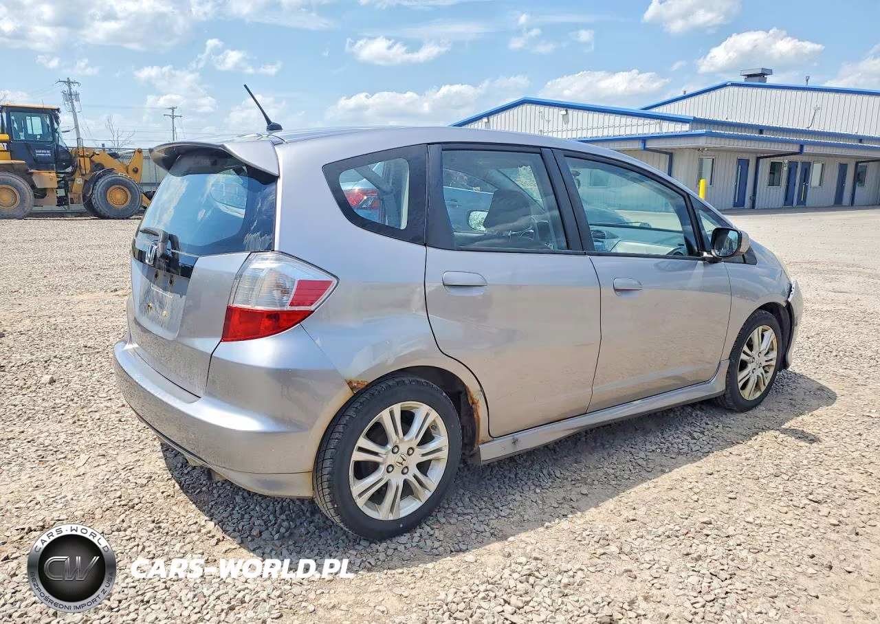 2009 Honda Fit Sport VIN:JHMGE87439S074391 - 3