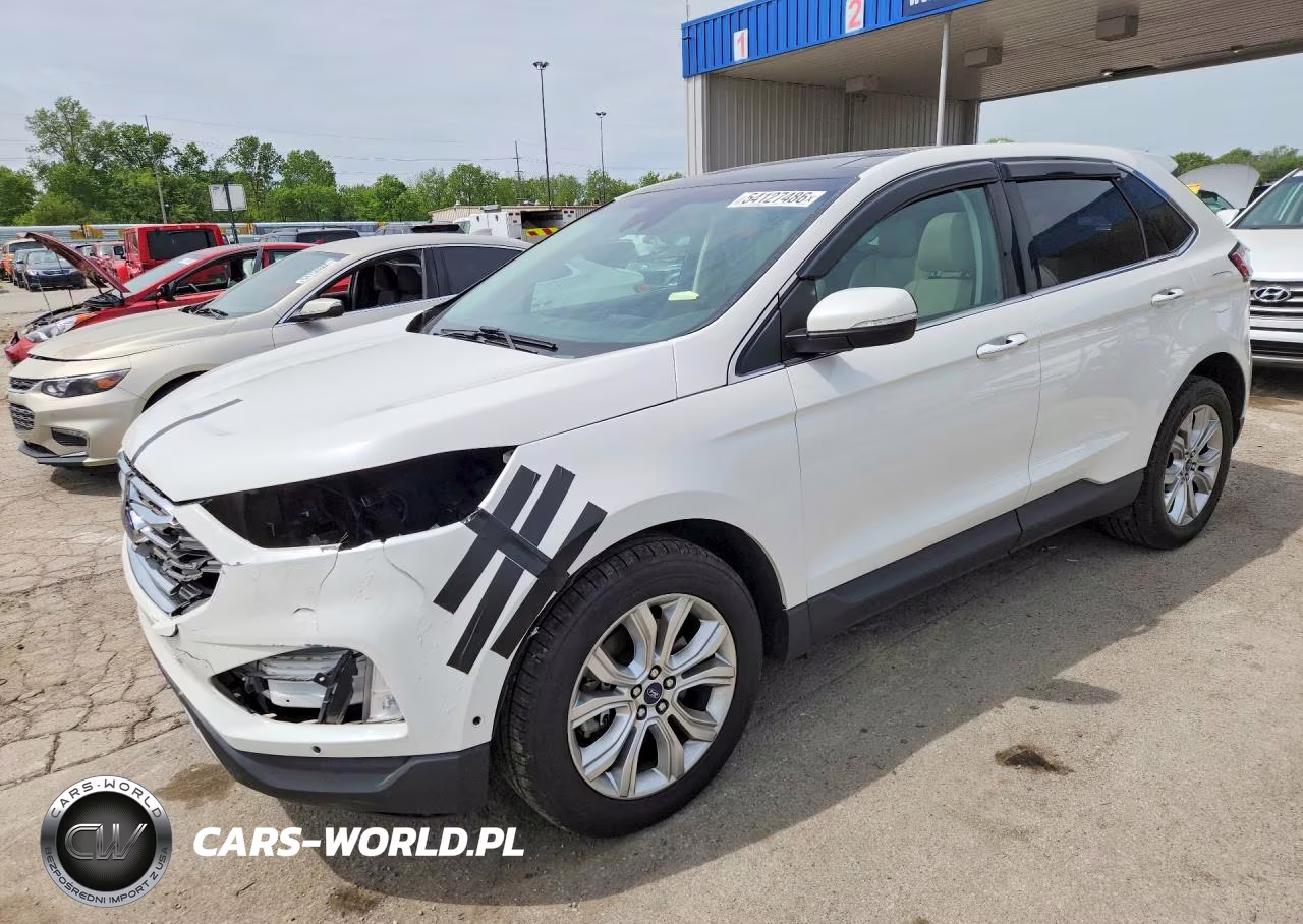 2020 Ford Edge Titanium VIN:2FMPK4K92LBA25105 - 1