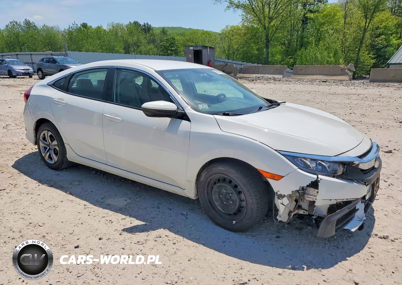 2017 Honda Civic Lx VIN:19XFC2F55HE204490 - 4