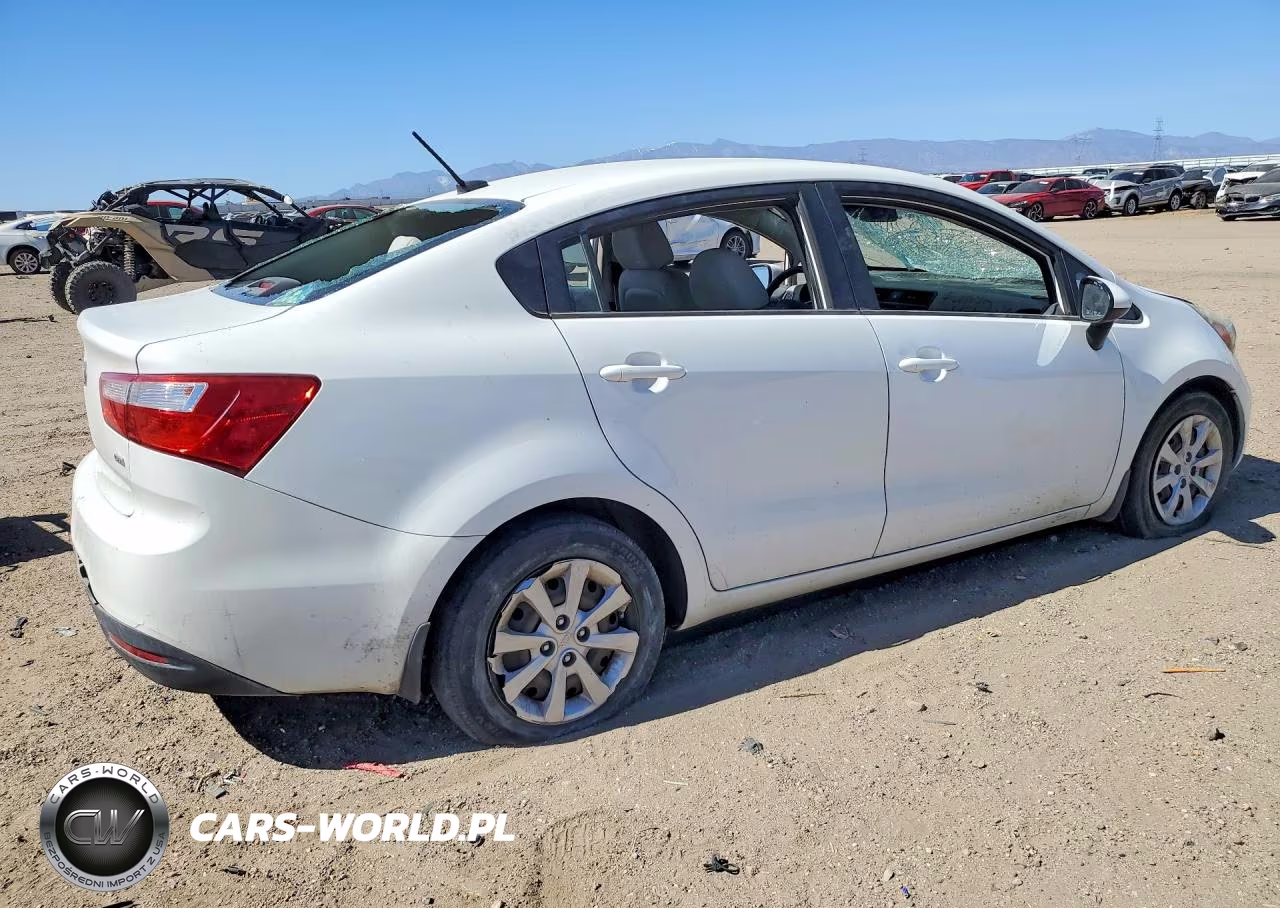 2013 Kia Rio Lx VIN:KNADM4A39D6238323 - 3