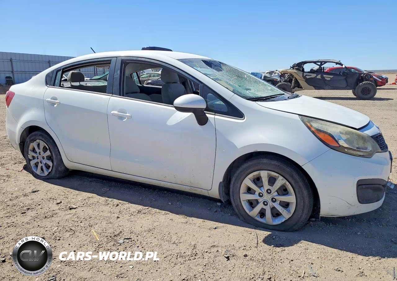 2013 Kia Rio Lx VIN:KNADM4A39D6238323 - 4