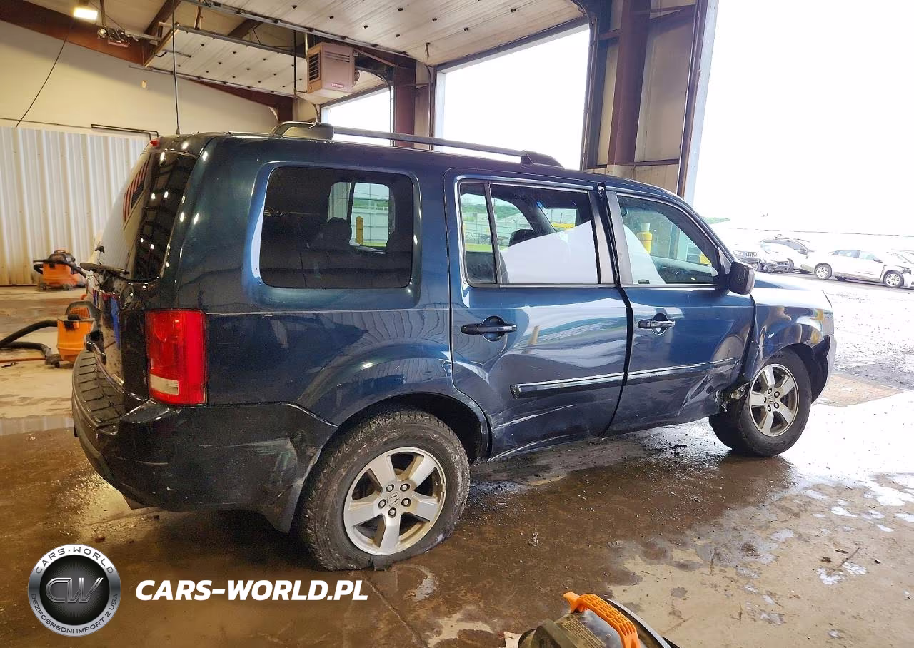 2009 Honda Pilot Exl VIN:5FNYF48579B052720 - 3