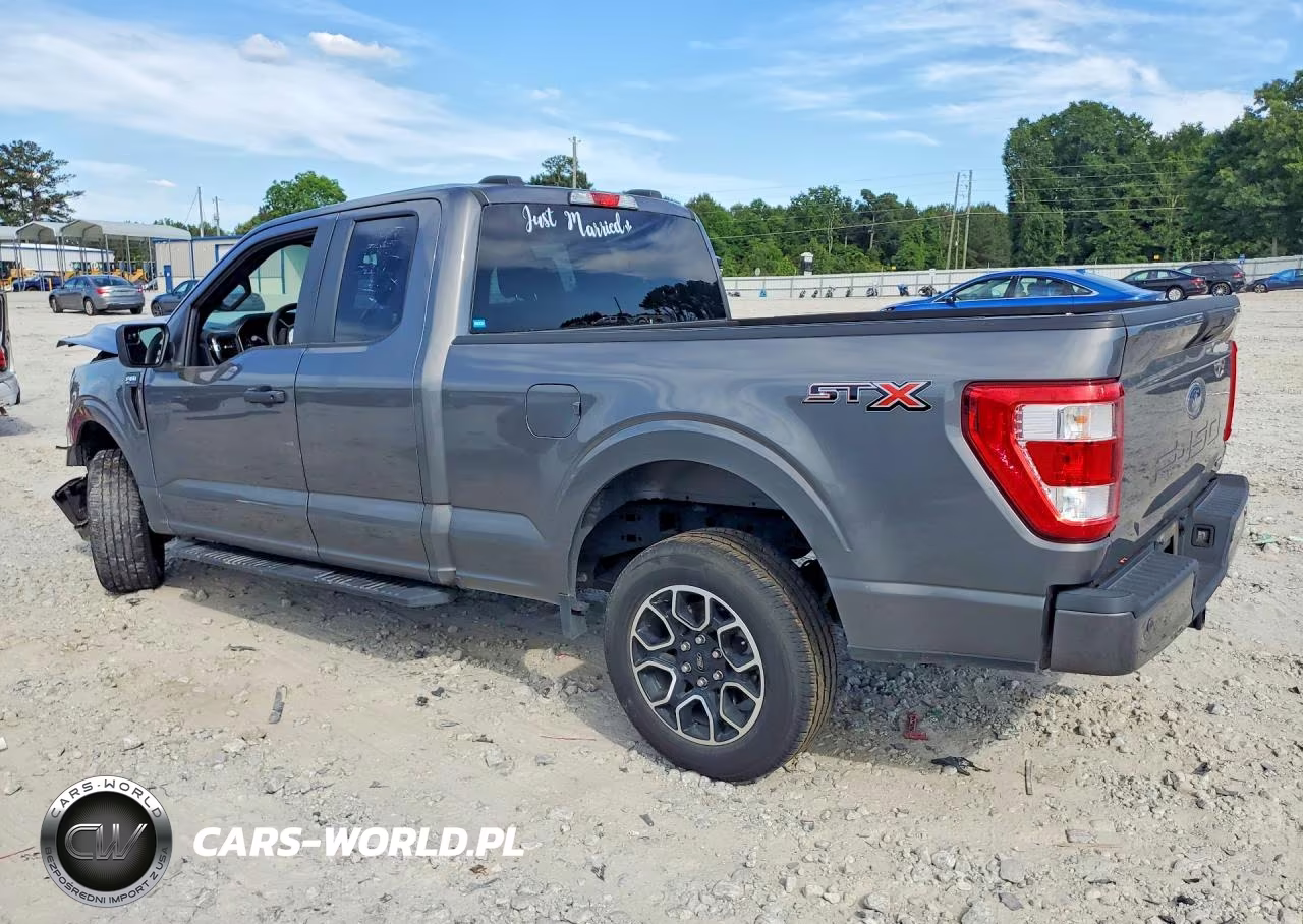 2022 Ford F150 Super Cab VIN:1FTEX1CP2NKD32162 - 2
