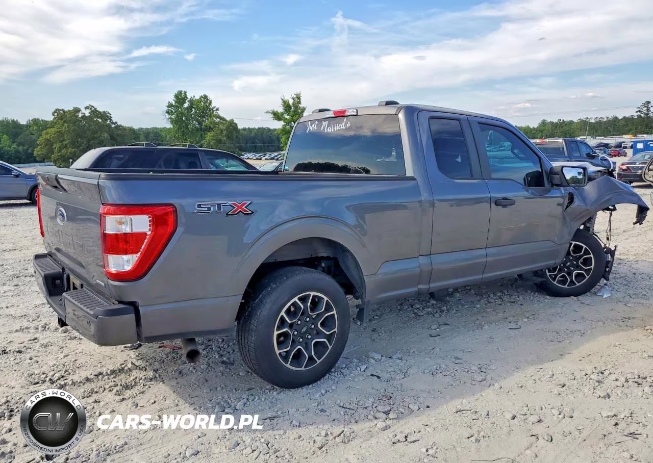 2022 Ford F150 Super Cab VIN:1FTEX1CP2NKD32162 - 3