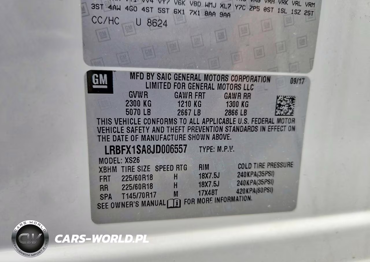 2018 Buick Envision Essence VIN:LRBFX1SA8JD006557 - 13