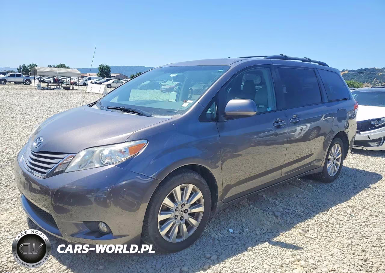 2012 Toyota Sienna Xle 7-Passenger