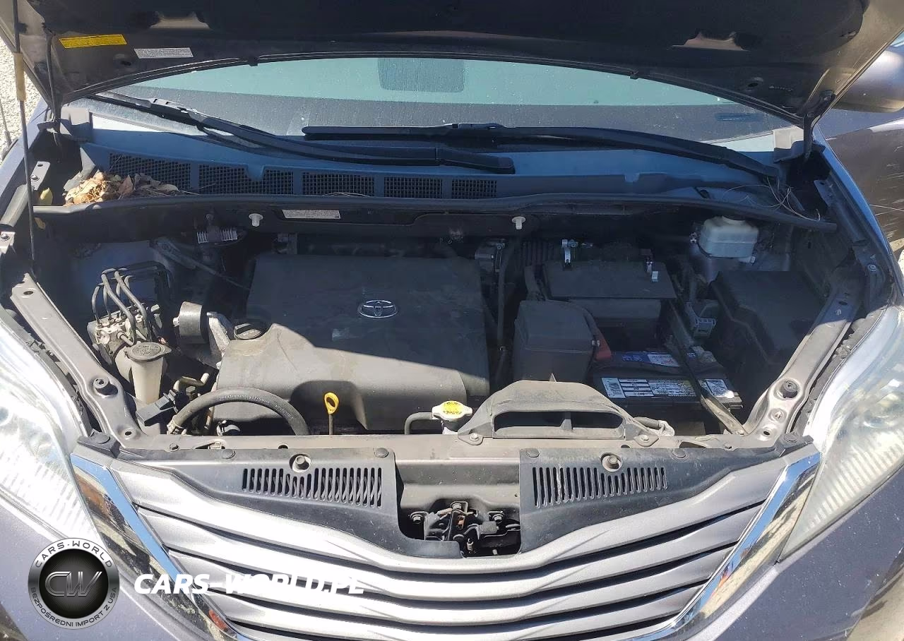 2012 Toyota Sienna Xle 7-Passenger VIN:5TDDK3DC8CS031256 - 12