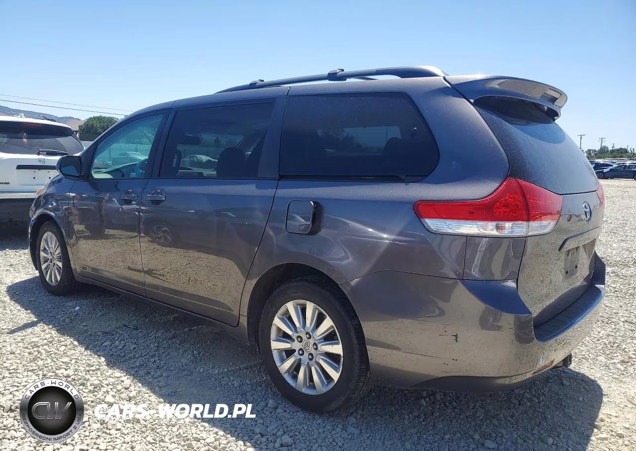 2012 Toyota Sienna Xle 7-Passenger VIN:5TDDK3DC8CS031256 - 2