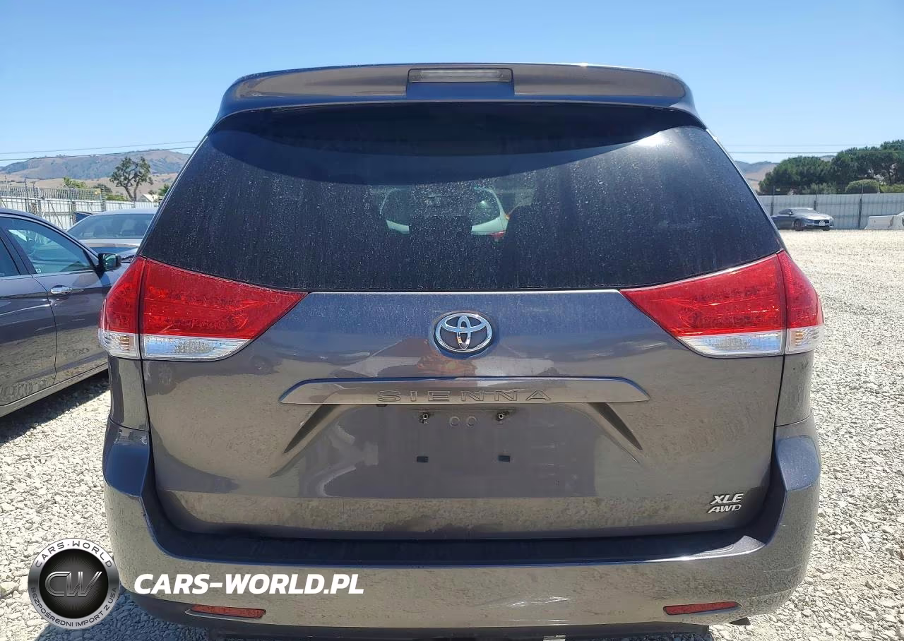 2012 Toyota Sienna Xle 7-Passenger VIN:5TDDK3DC8CS031256 - 6