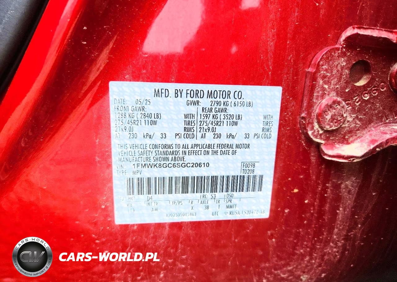 2025 Ford Explorer VIN:1FMWK8GC6SGC20610 - 12