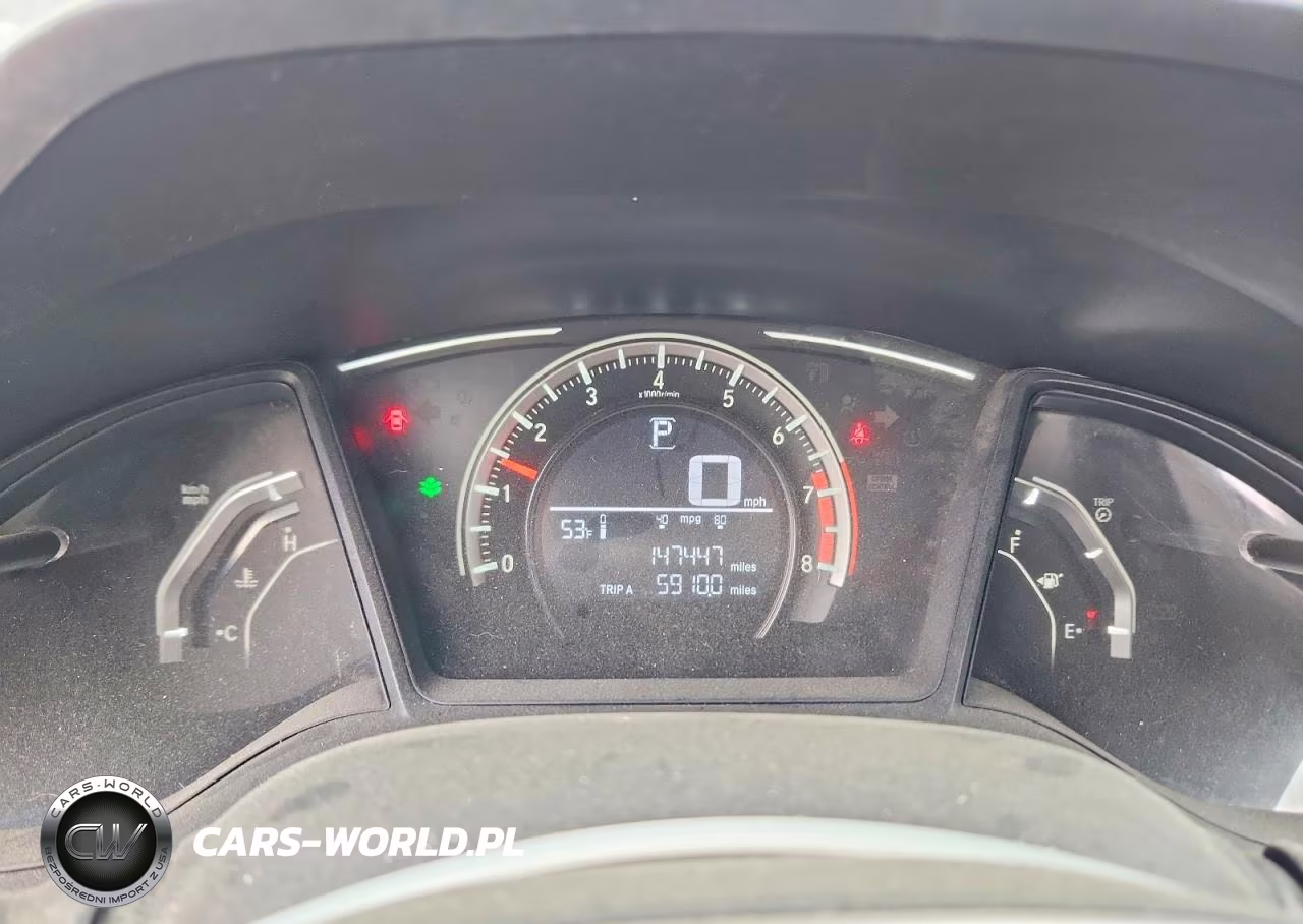 2017 Honda Civic Lx VIN:2HGFC2F59HH511943 - 9