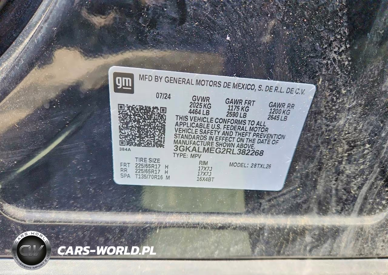 2024 GMC Terrain Sle VIN:3GKALMEG2RL382268 - 13