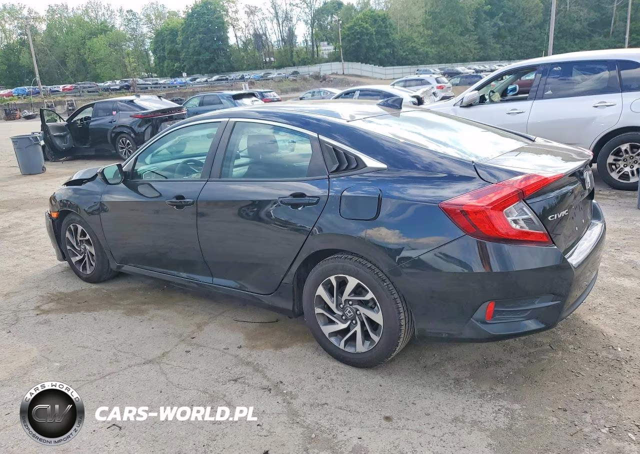2017 Honda Civic Ex VIN:19XFC2F73HE205011 - 2