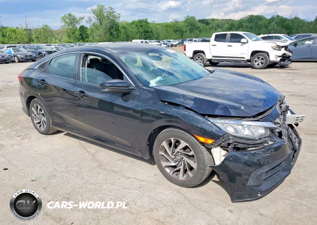 2017 Honda Civic Ex VIN:19XFC2F73HE205011 - 4