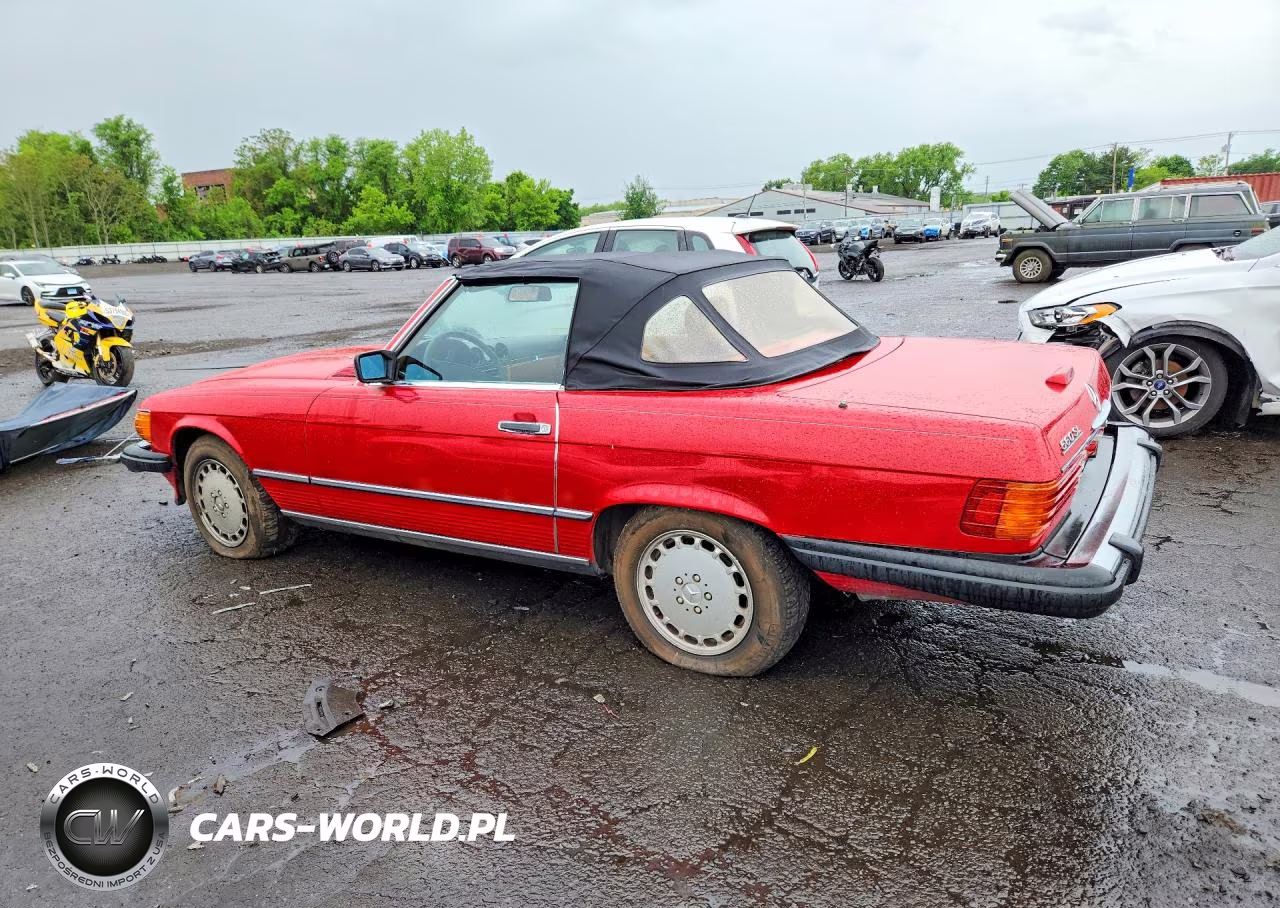 1988 Mercedes-Benz 560 Sl VIN:WDBBA48D4JA079963 - 2