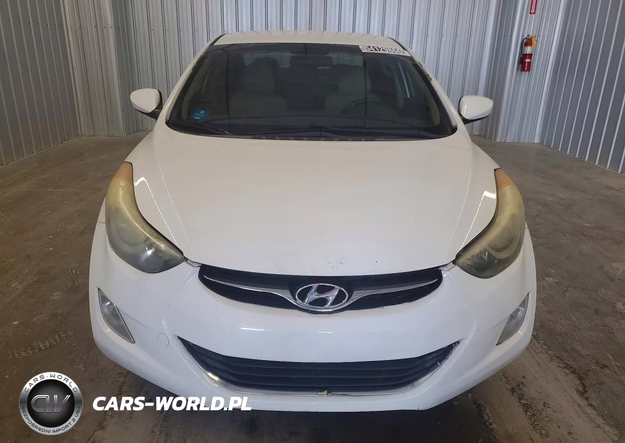 2013 Hyundai Elantra Gls VIN:5NPDH4AE6DH340905 - 5
