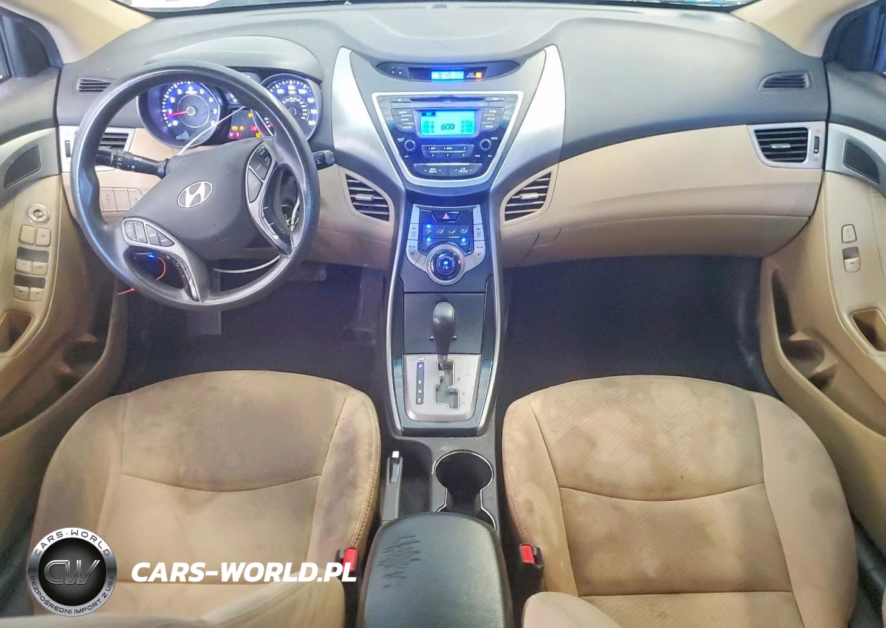 2013 Hyundai Elantra Gls VIN:5NPDH4AE6DH340905 - 8