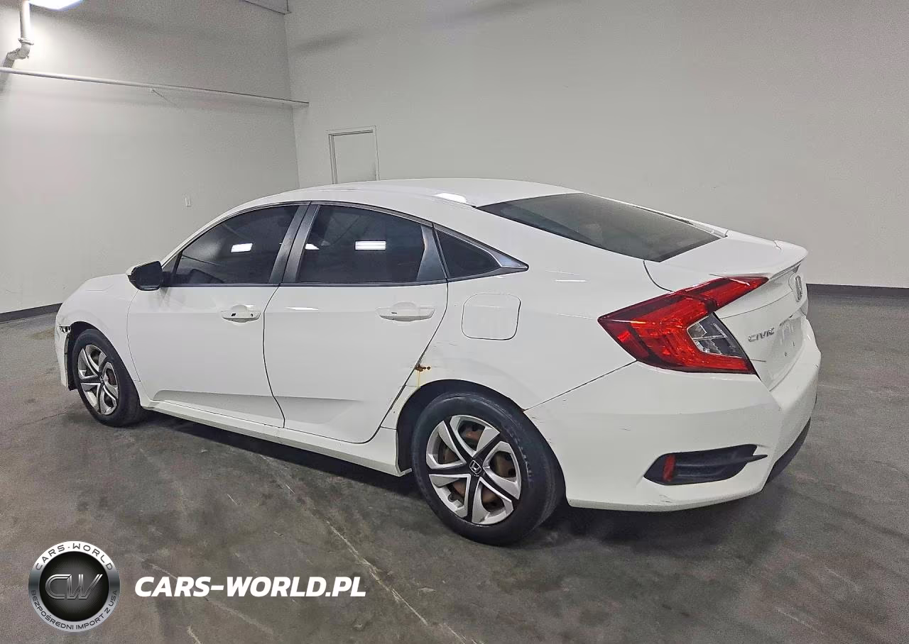 2016 Honda Civic Lx VIN:19XFC2F51GE217025 - 2