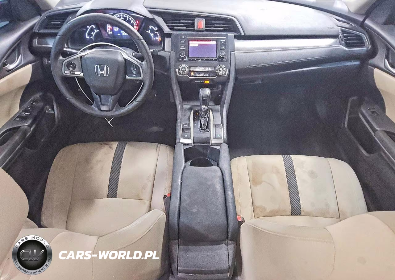 2016 Honda Civic Lx VIN:19XFC2F51GE217025 - 8