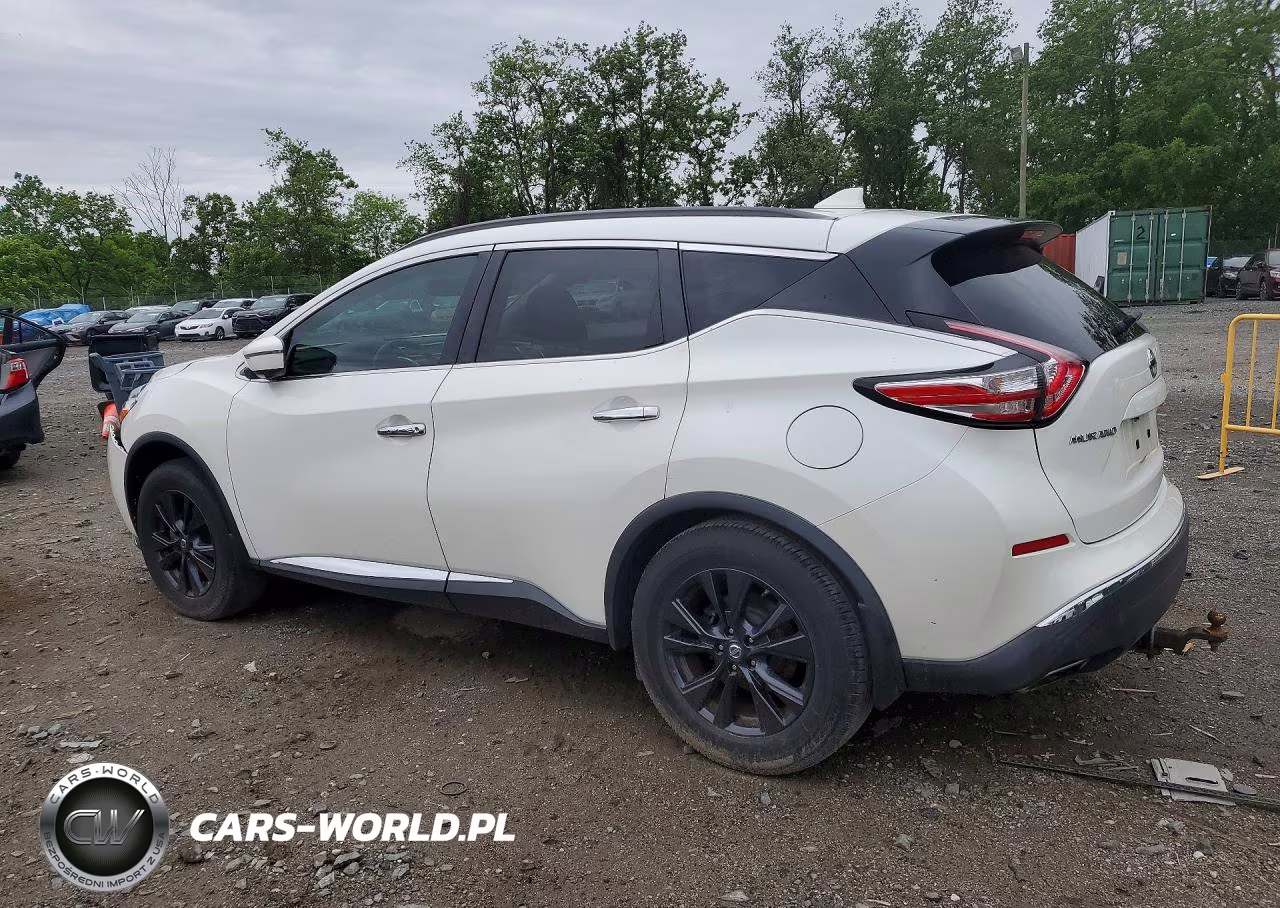 2017 Nissan Murano Sv VIN:5N1AZ2MH8HN188878 - 2
