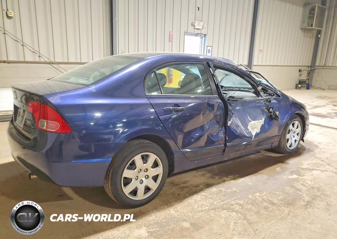2008 Honda Civic Lx VIN:2HGFA16518H511466 - 3