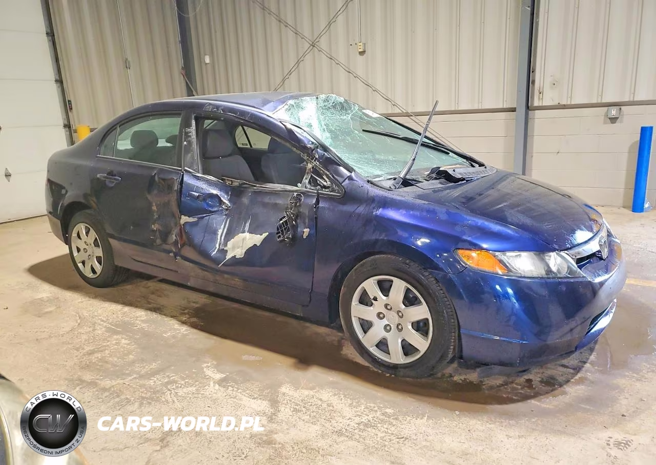 2008 Honda Civic Lx VIN:2HGFA16518H511466 - 4