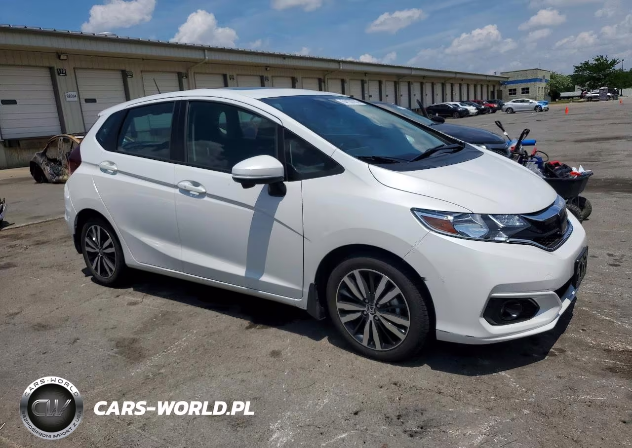 2019 Honda Fit Ex VIN:3HGGK5H85KM740919 - 4