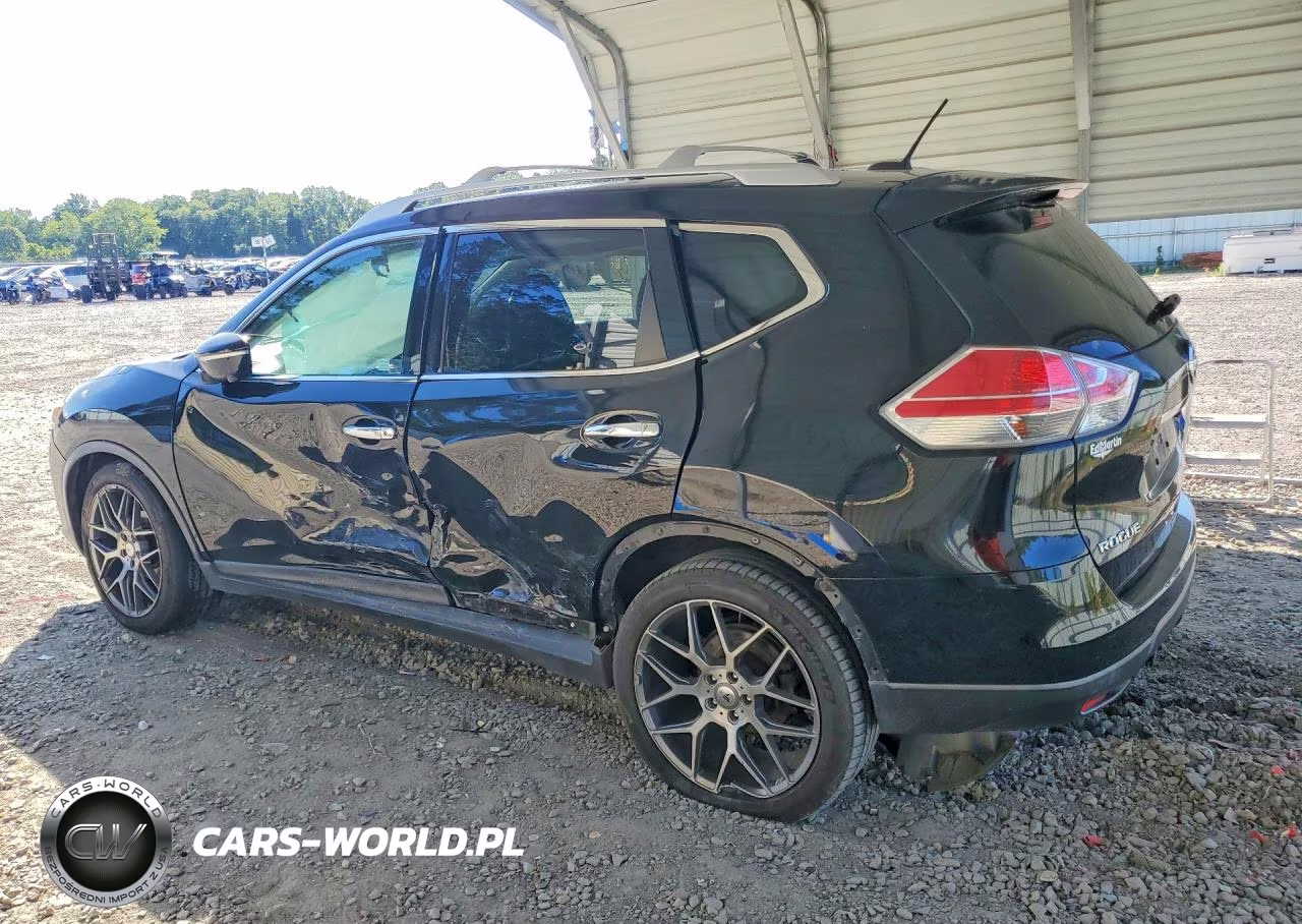 2015 Nissan Rogue Sv VIN:KNMAT2MV6FP590444 - 2