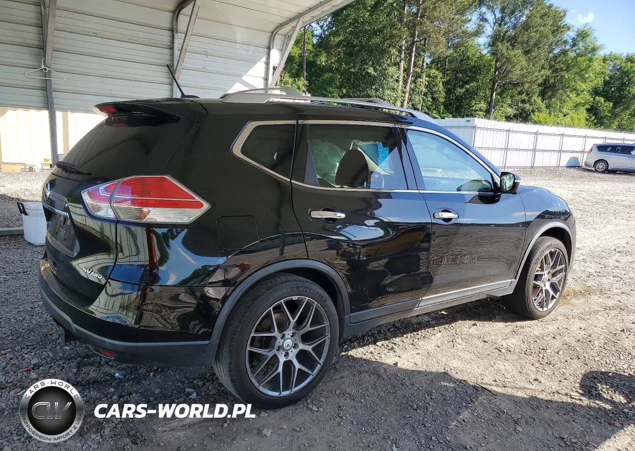 2015 Nissan Rogue Sv VIN:KNMAT2MV6FP590444 - 3
