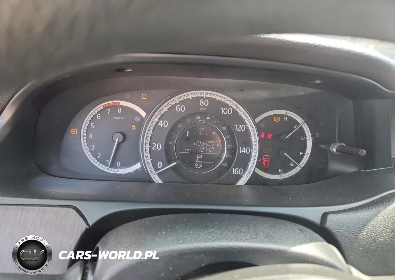 2014 Honda Accord Ex VIN:1HGCR2F72EA273043 - 9