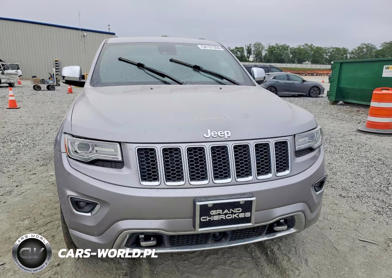 2014 Jeep Grand Cherokee Overland VIN:1C4RJECT2EC248666 - 5