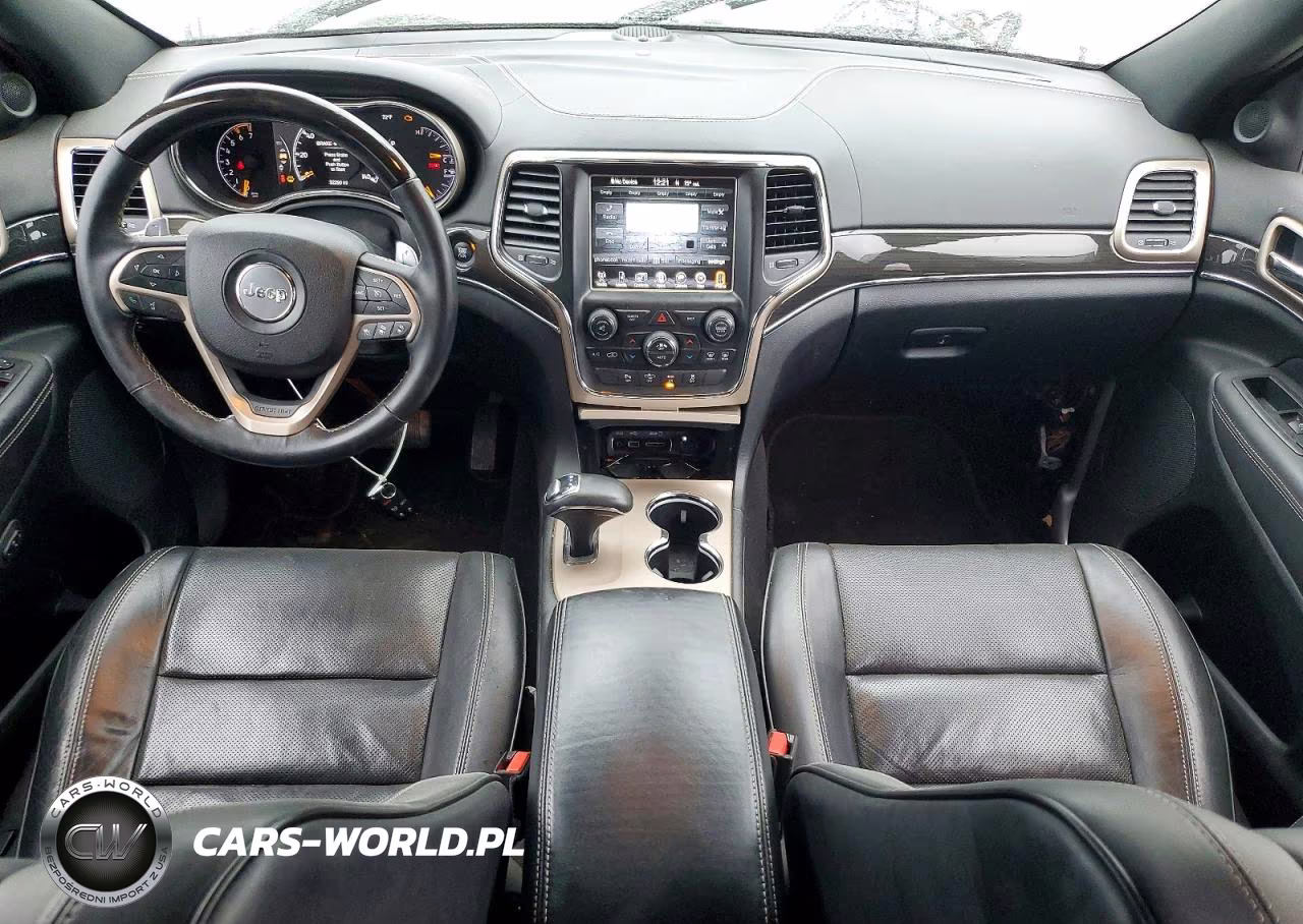 2014 Jeep Grand Cherokee Overland VIN:1C4RJECT2EC248666 - 8