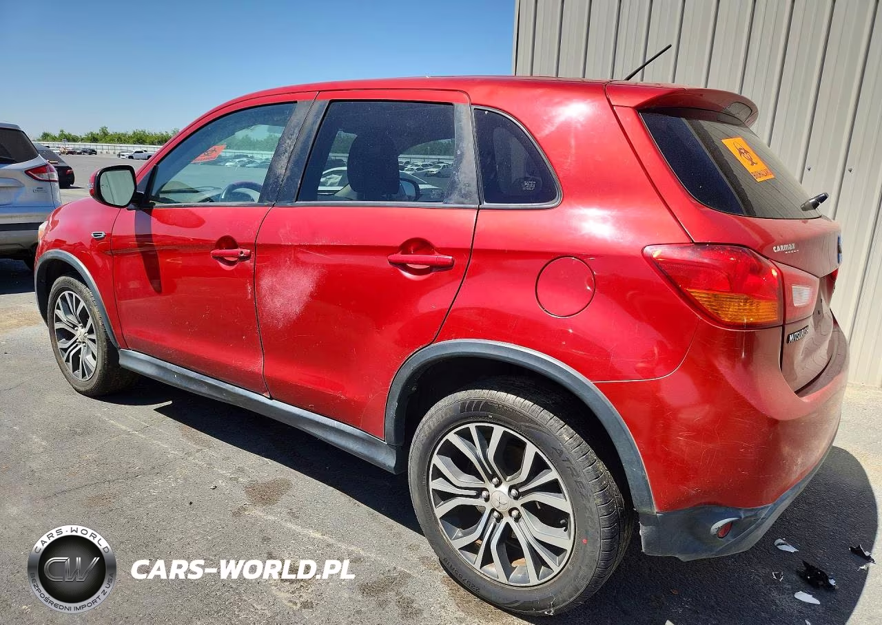 2016 Mitsubishi Outlander Sport Es VIN:JA4AP3AU4GZ040567 - 2