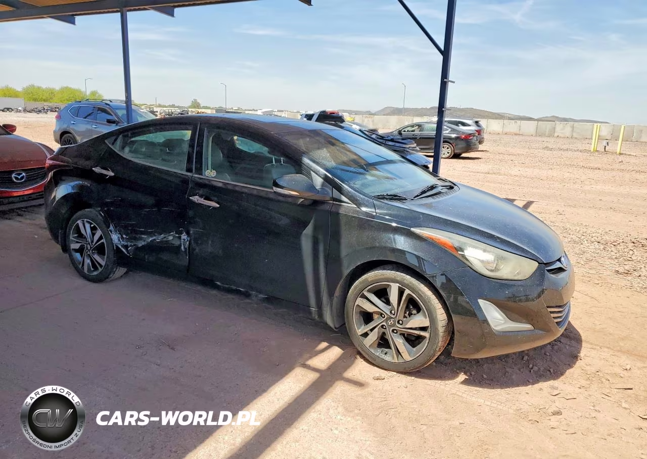 2014 Hyundai Elantra Limited VIN:KMHDH4AE6EU085868 - 4
